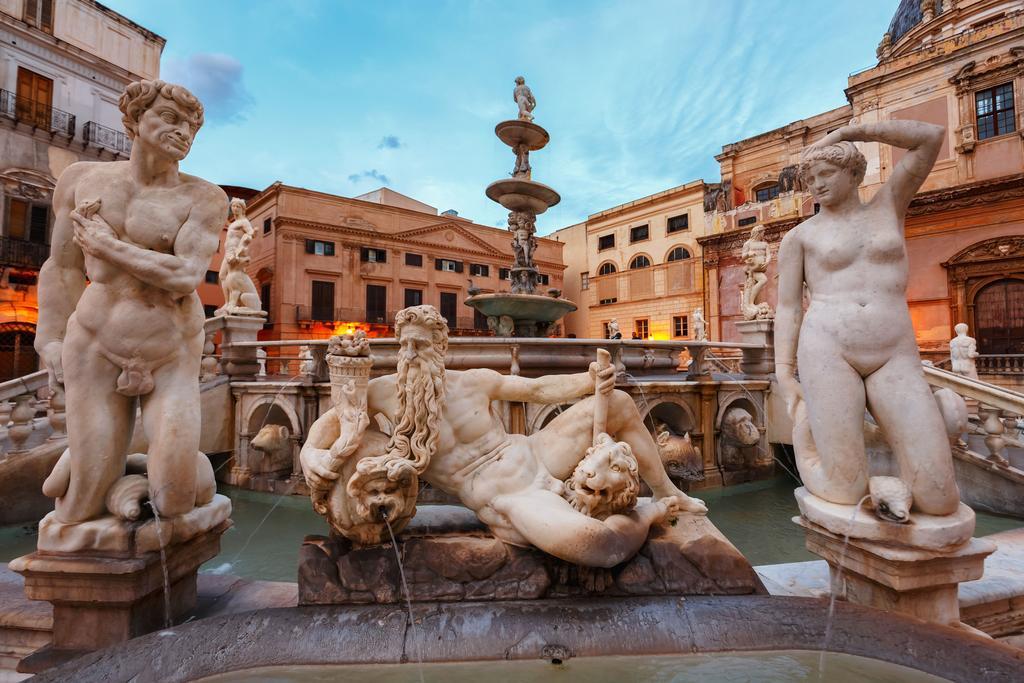 Apartamento Palazzo Planeta Palermo Exterior foto